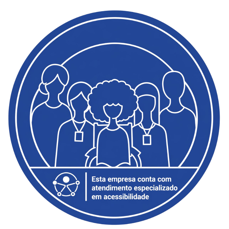 Selo Connect Gen de Acessibilidade
